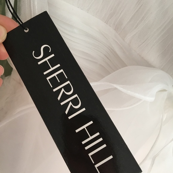 SHERRI HILL White Cocktail/Prom Dress - Picture 6 of 6